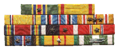 USS BENNINGTON RIBBONS 1944-1970