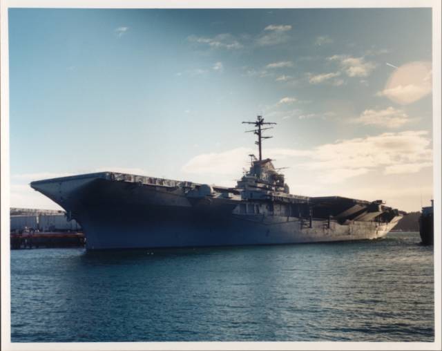  1994 - USS Bennington CVS-20 shortly after arrival in Port Angeles, Washington