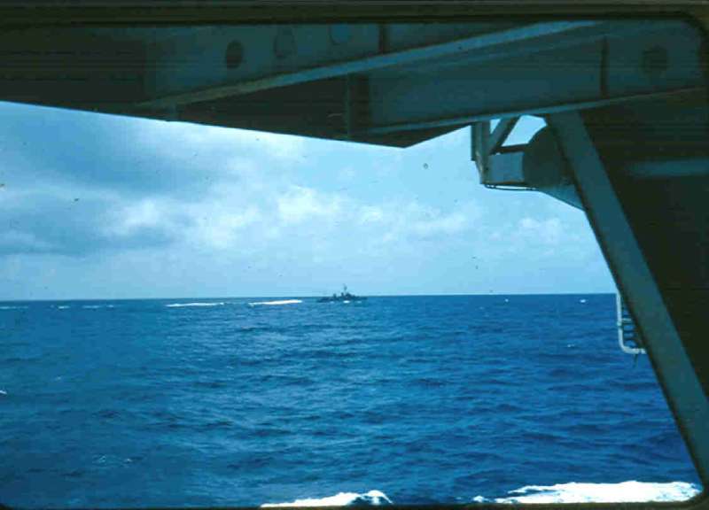 Carrier qualification in the Atlantic off Florida around Jan-Feb 1954