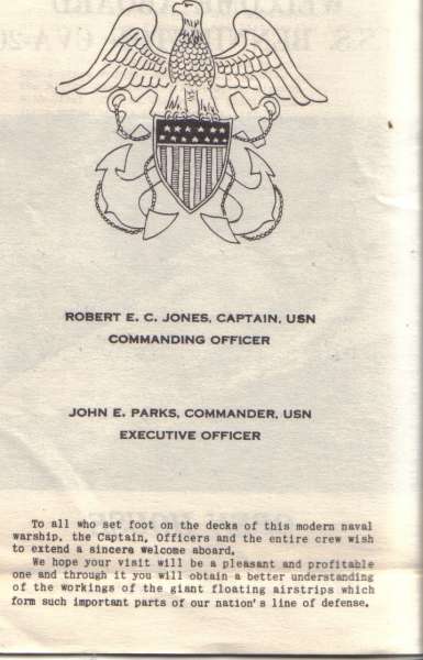 Welcome Aboard booklet
