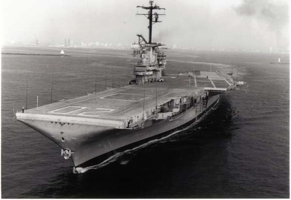 10/10/69 departing Long Beach heading to the Puget Sound Naval Shipyard in Bremerton for inactivation