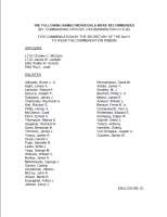 RECOMMENDATIONS FOR AWARDS FOR MERITORIOUS ACTIONS 