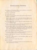 COMMISSIONING PROGRAM August 6, 1944 Pg 3