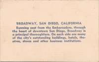 San Diego Post Cards December 1944 6