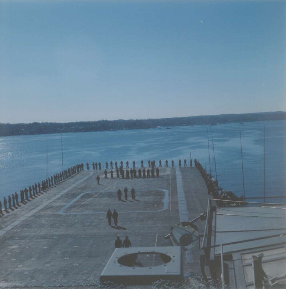  USS BENNINGTON'S LAST POWERED VOYAGE 