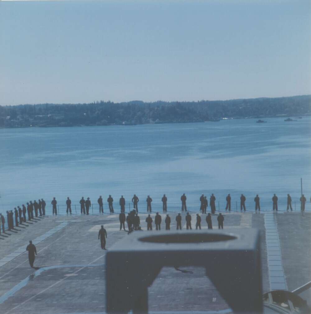  USS BENNINGTON'S LAST POWERED VOYAGE 