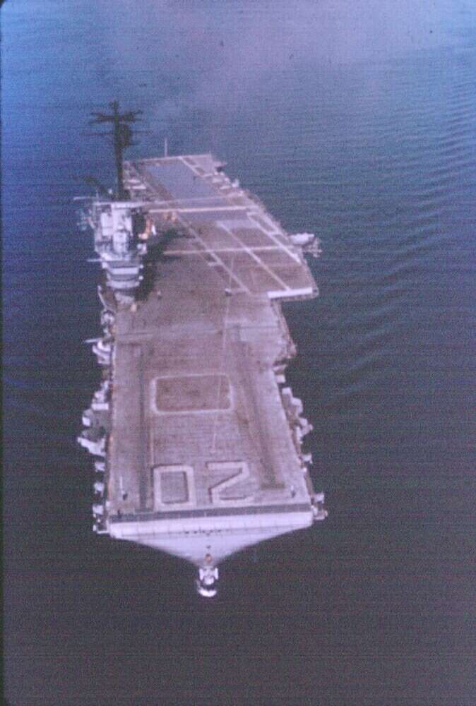  USS BENNINGTON'S LAST POWERED VOYAGE 