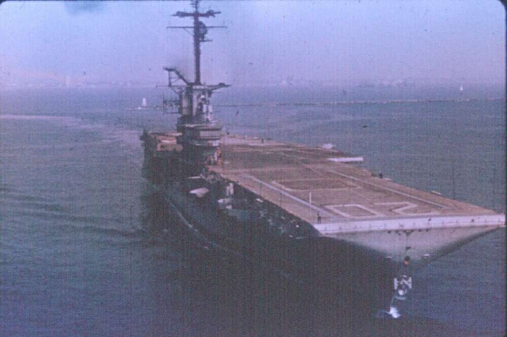 USS BENNINGTON'S LAST POWERED VOYAGE 