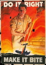 WAR YEARS POSTER