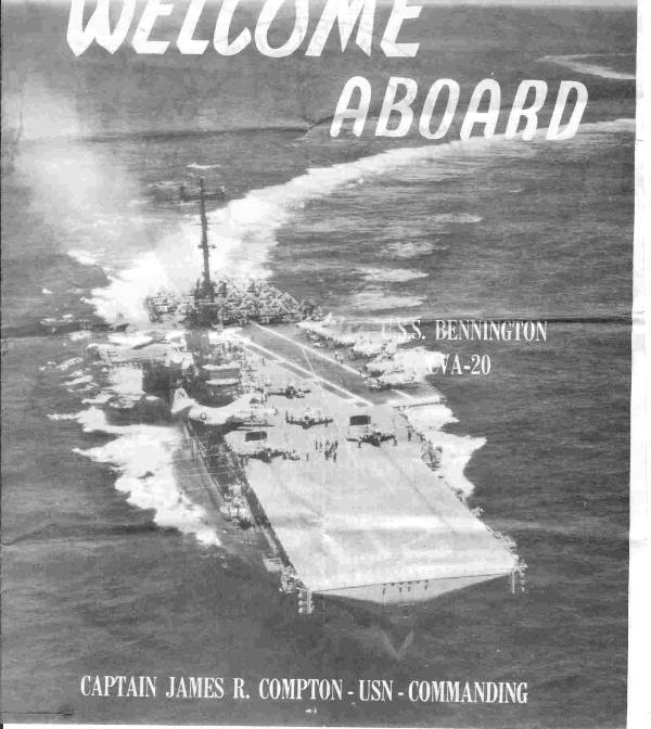 USS BENNINGTON CVA-20 - July 1958 - Victoria, British Columbia