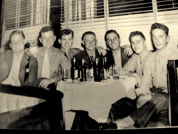  SOME CREW MEMBERS - USS Bennington 1944 