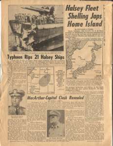 WAR YEARS WWII In The News