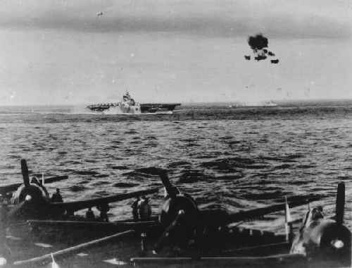 USS BENNINGTON CV-20 - 14 MAY 1945 