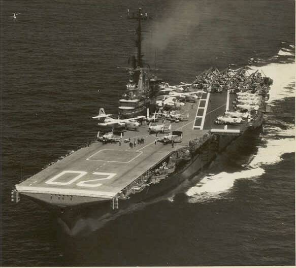 USS BENNINGTON CVA-20 - June 13, 1958