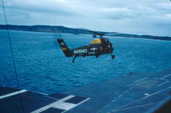 Marine Helo Departing