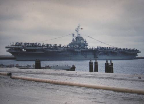  BENNINGTON CVA 20 - Ready For Med Cruise- 1953   