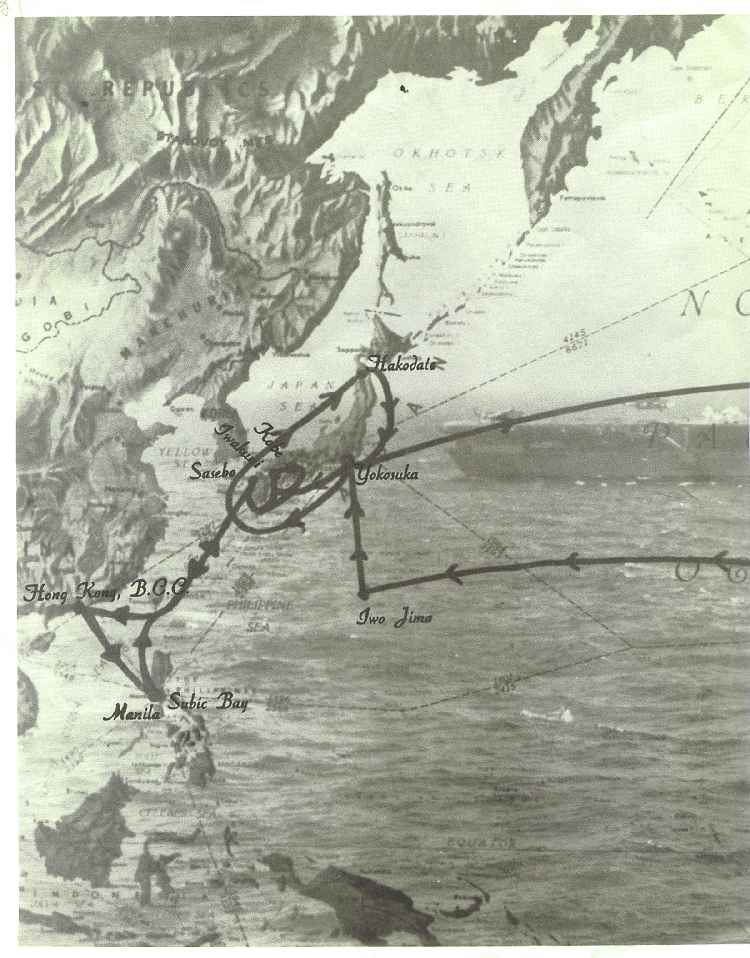  Huk Ster - 1964 - Left Side - Cruise Map 